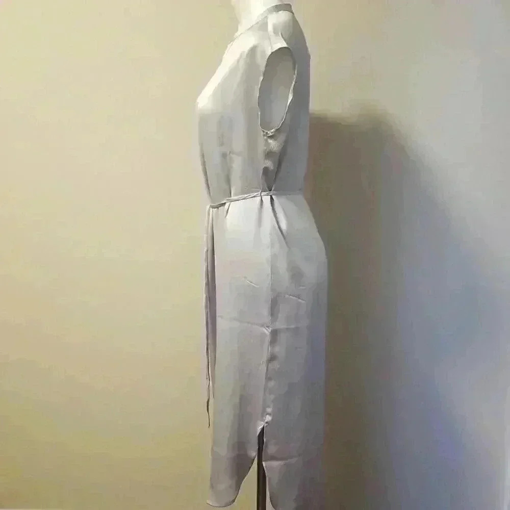 Banana Republic Textured Satin Midi Dress - Picture 5 of 15